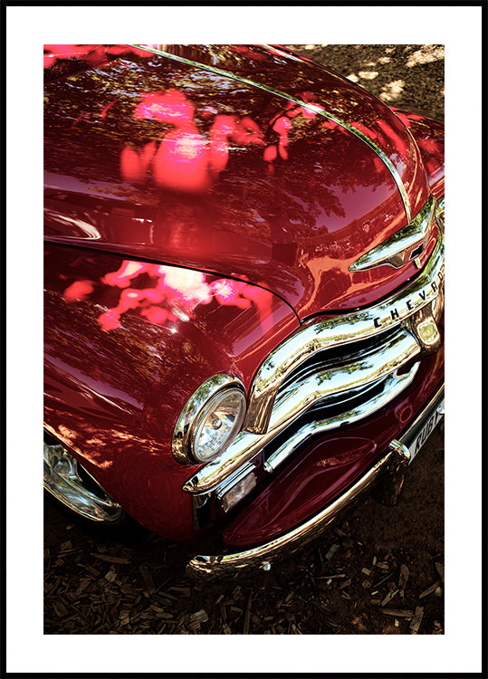 Crimson Classic Shine Poster