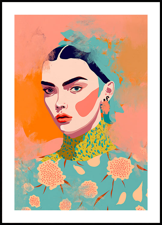 Vivid Elegance Poster