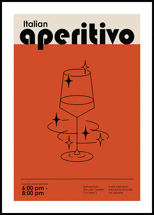 Italian Aperitivo Poster