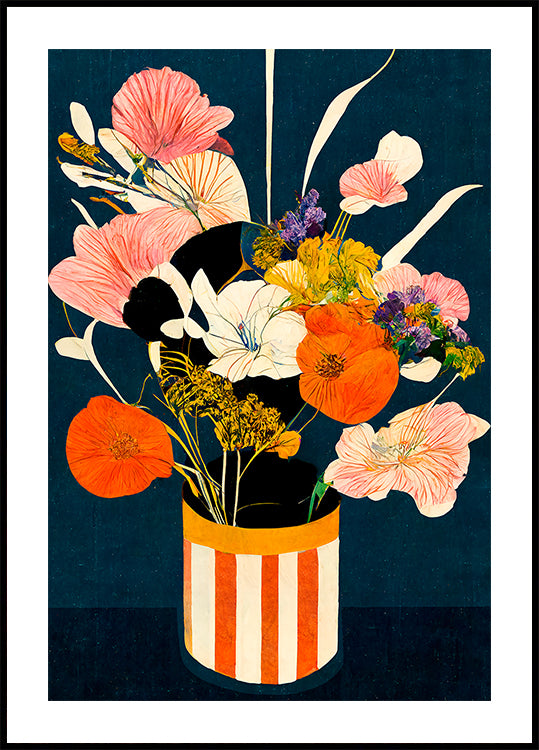 Vivid Blossoms Poster