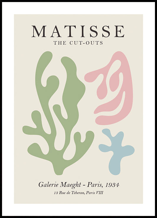 Matisse The Cut-Outs Poster