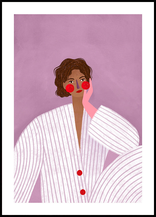 The Woman With the Pink Glove