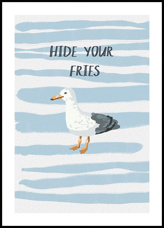 Hide Your Fries Poster