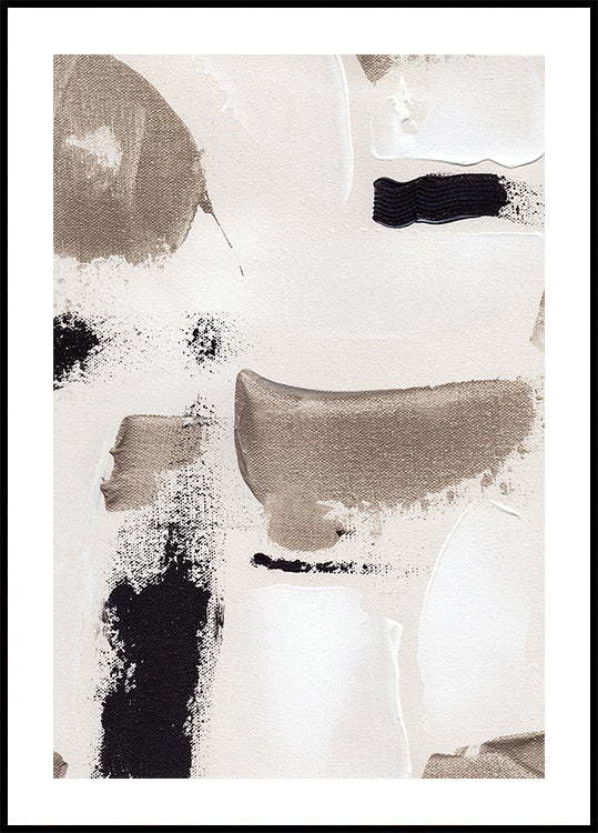 Abstract Swipes Poster