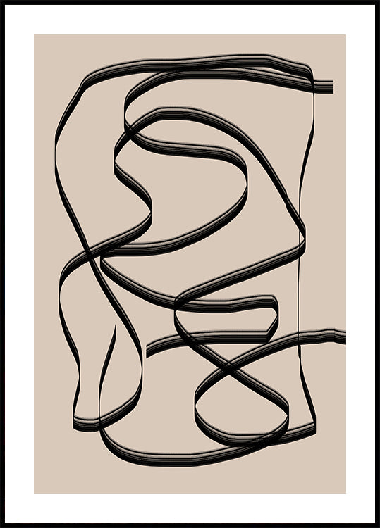 Flowing Lines Maze