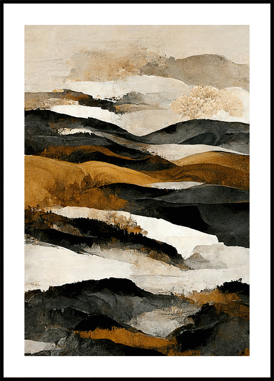 Golden Horizons Poster