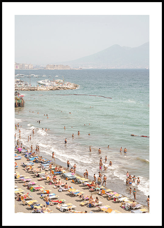 Amalfi Beach Day II Poster