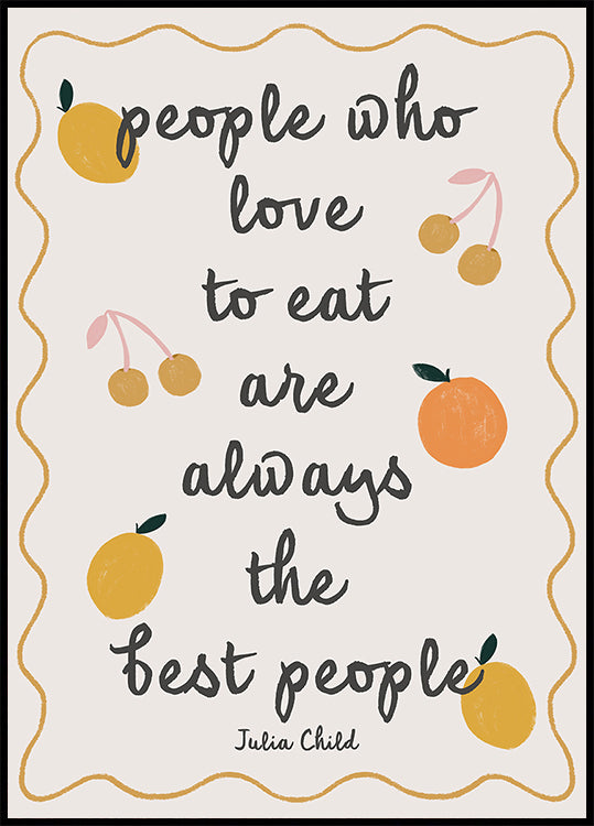 Food Lovers' Delight Poster