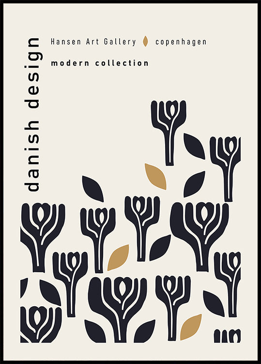 Art Gallery copenhagen modern collection Poster