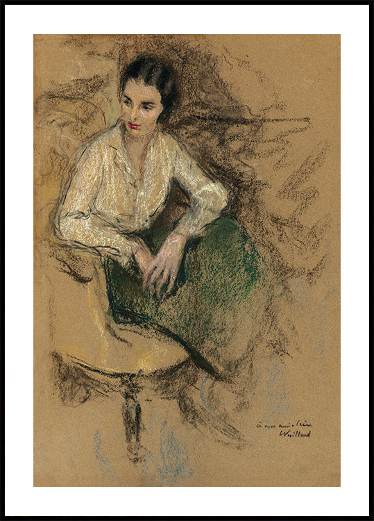 Edouard Vuillard-PortraitofIrene Montanet Poster