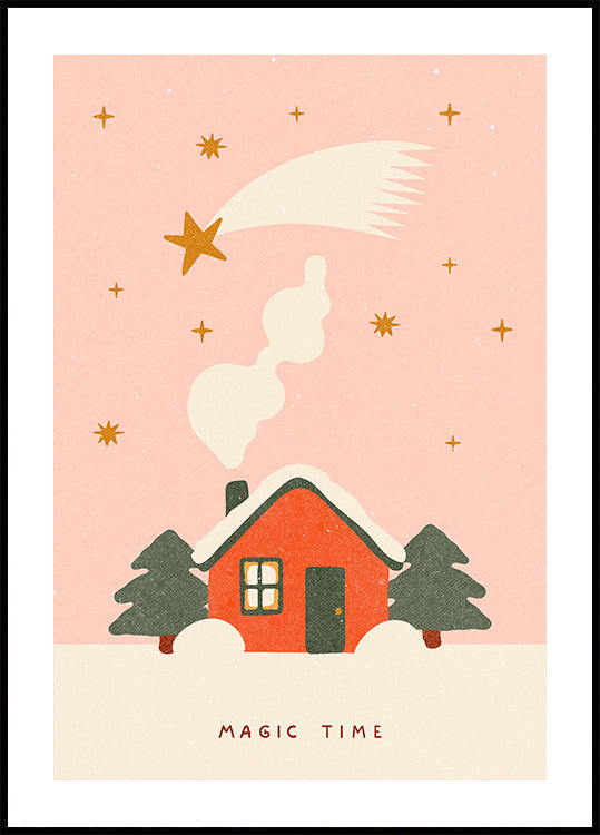 A magical time at Christmas Poster