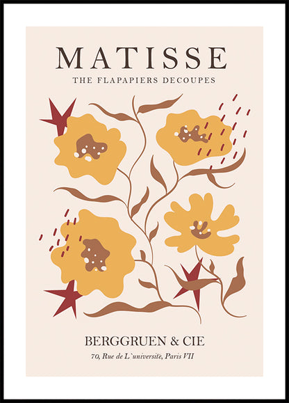 Matisse The Flapapiers Decoupes Poster