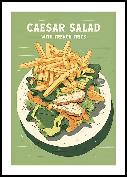 Caesar Salad Poster