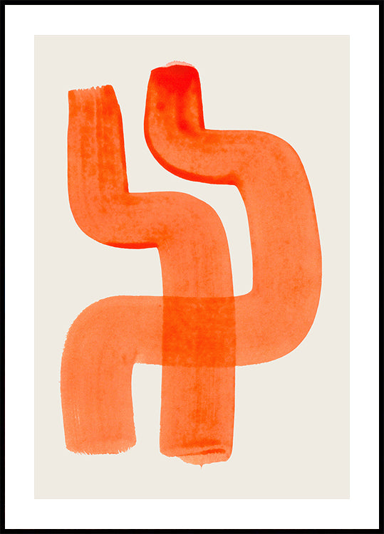 Bold geometric Poster