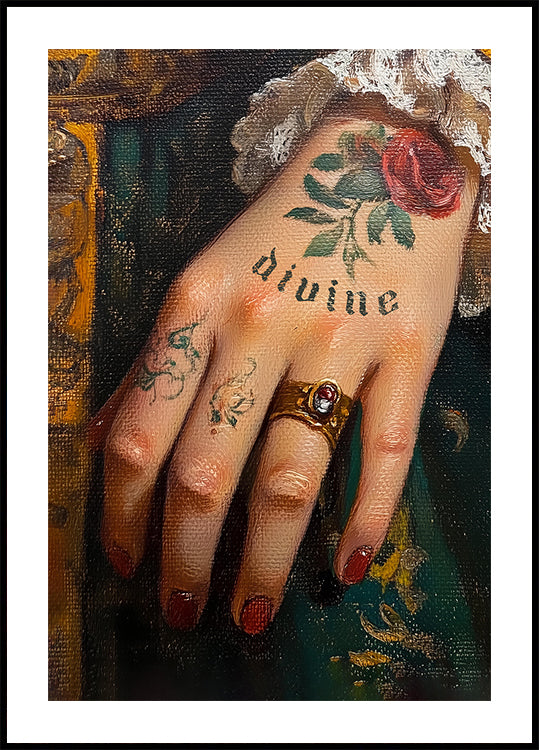 Divine Tattoo Poster