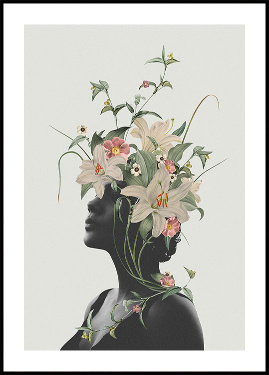 Lily flower Poster