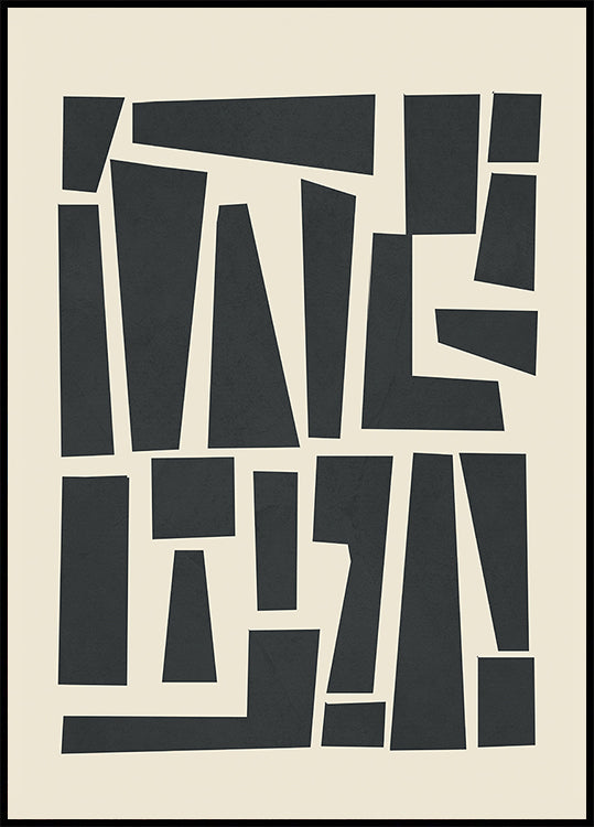 Geometrical Play 1 Poster