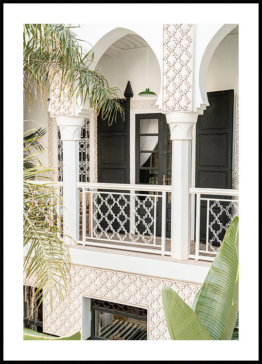 Morning In the Riad Poster
