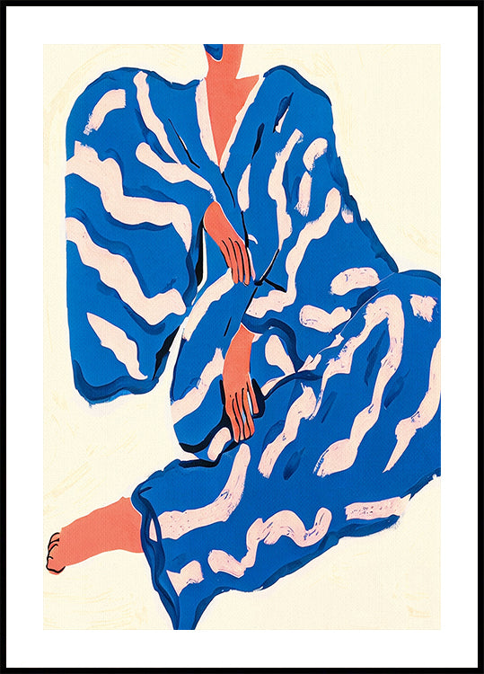 Portrait Indigoreverie  Poster
