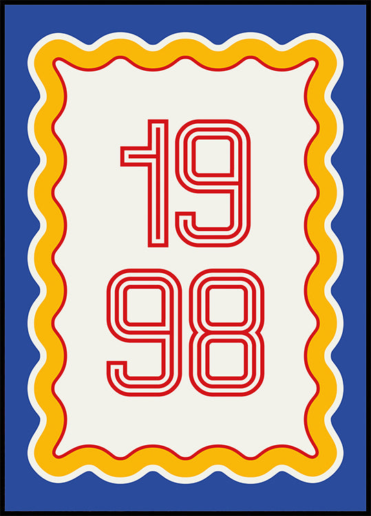 Your Year in Retro Style Personal 2 Poster