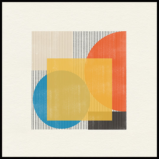 Geometric Harmony Poster