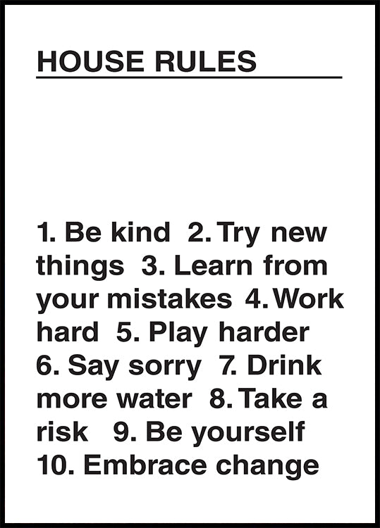 House Rules