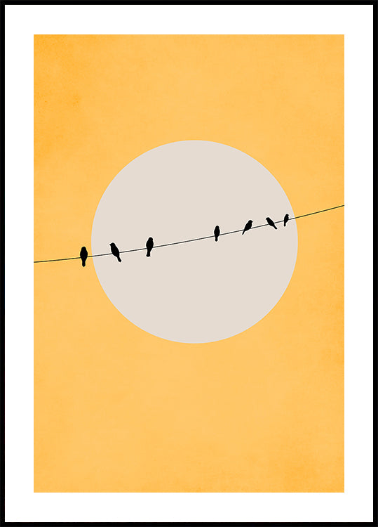 Chirping and Chilling Poster