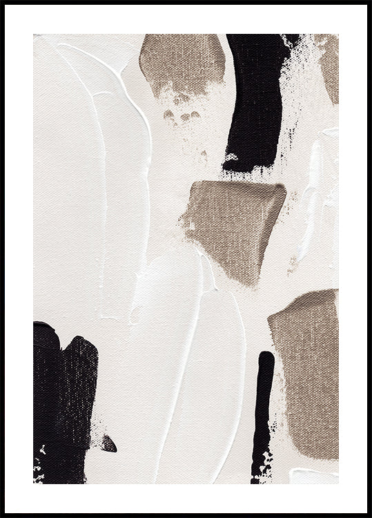 Abstract Swipes Poster
