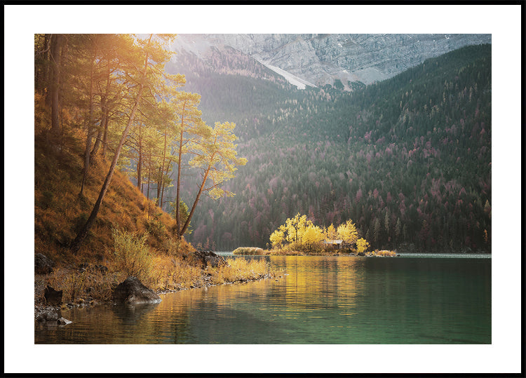 Morning View Of The Lake Poster