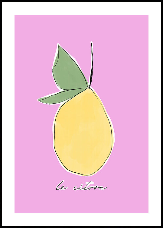 Citrus Delight Poster