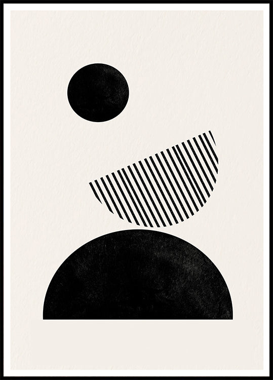 Geometric Harmony Poster