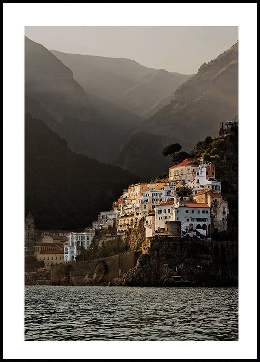 Amalfi Coast Serenity Poster