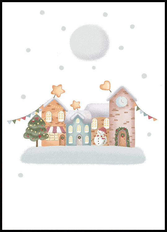 Vintage Winter Poster