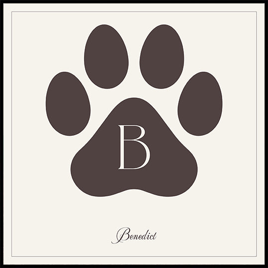 Dog's name Personal Poster