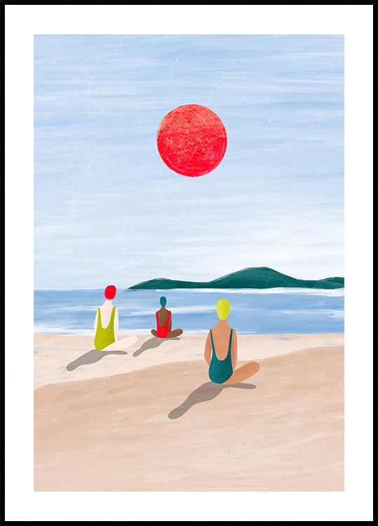 Girls At the Beach