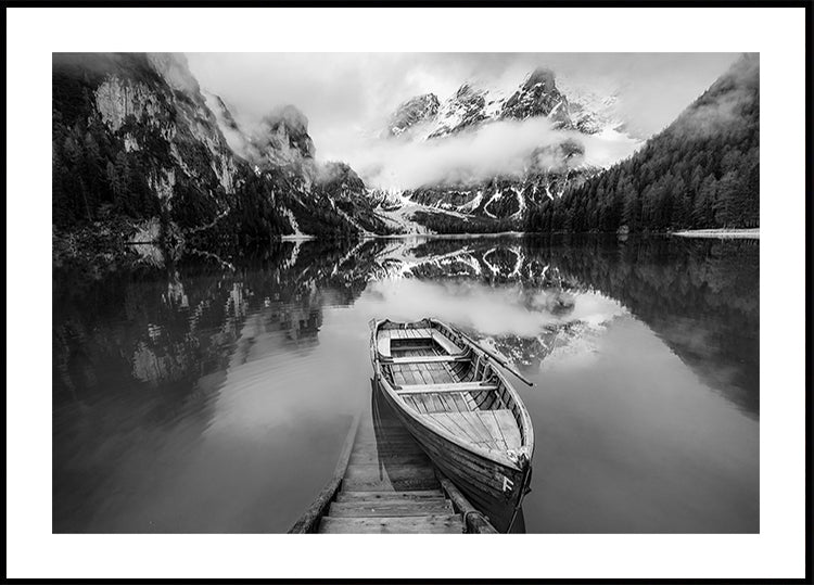 En blanco y negro Poster