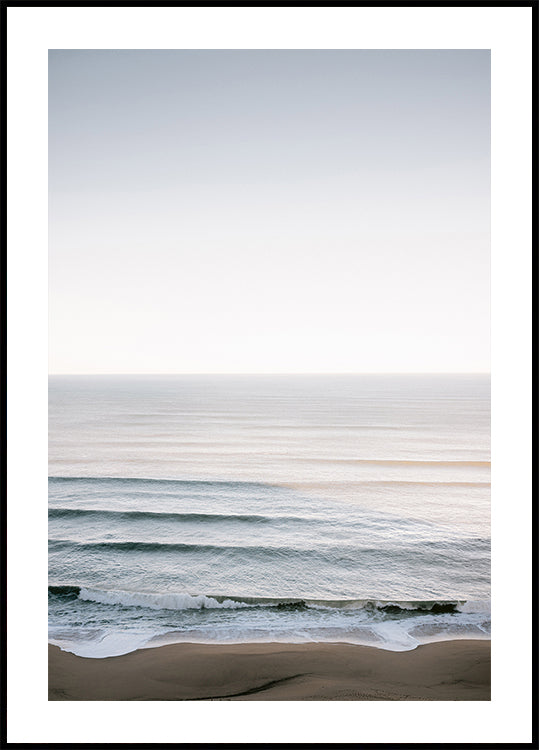 Waves of Ericeira Portugal Poster
