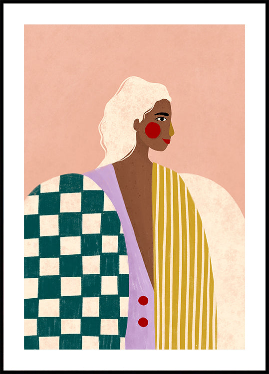 Funky Blouse Poster
