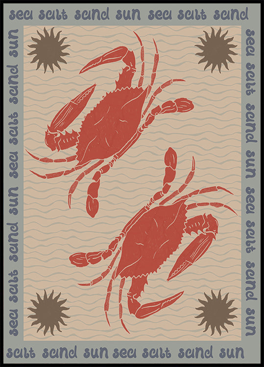 Carbs marine life Poster