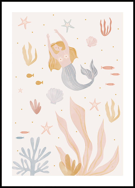 Let's Be Mermaids Poster
