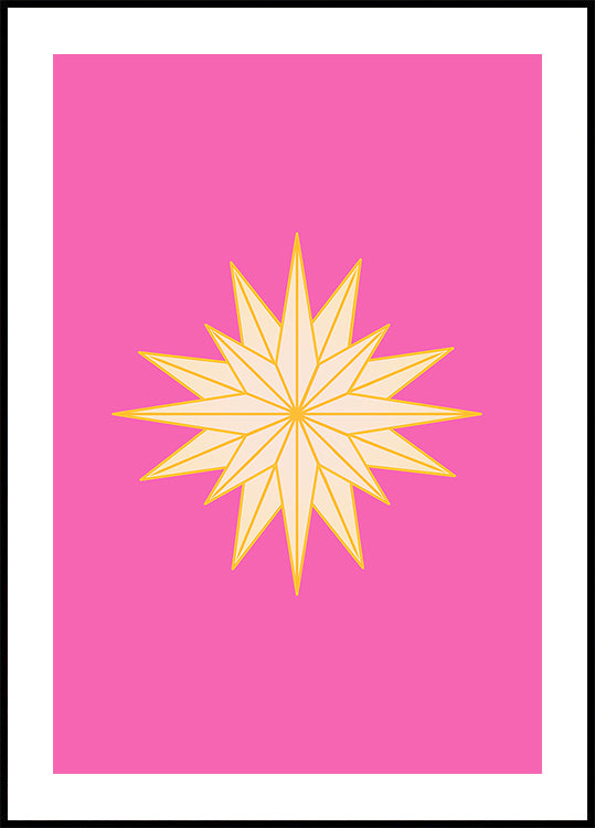 Christmas Star No.1 Poster