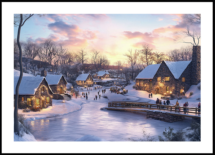Pictufy Winter Village 2 Poster