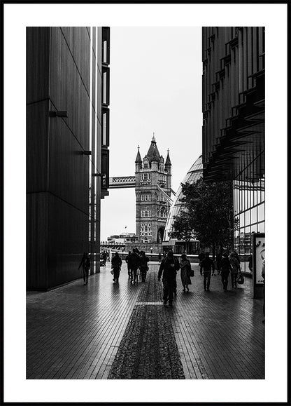 Tower Bridge Modern Framing Poster