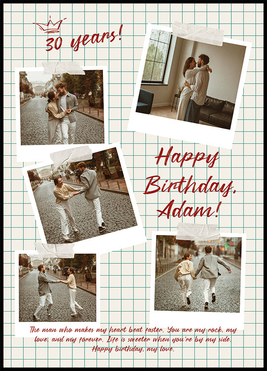 Happy Birthday Personal Poster