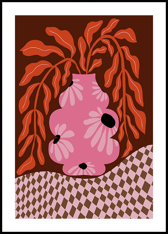 Happy Fern Fall Poster