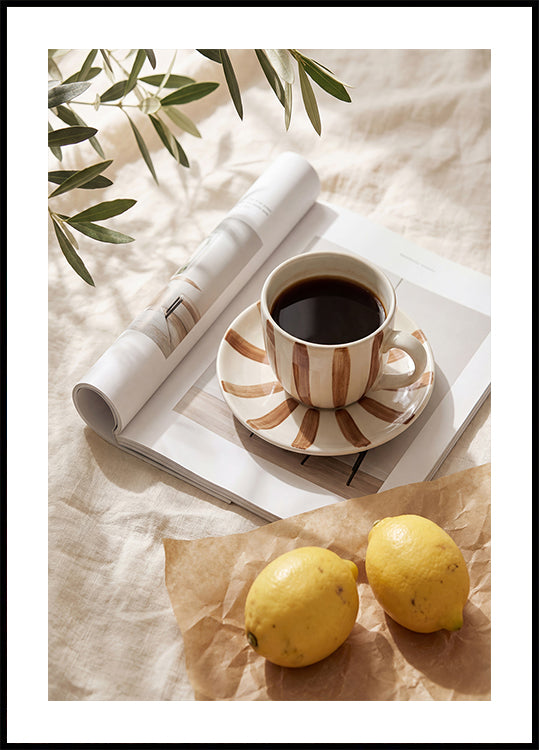 Coffee and Lemons Poster