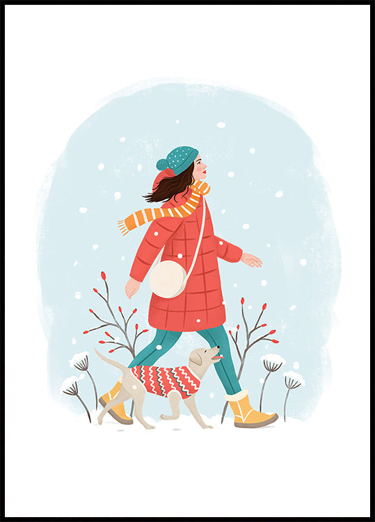 Winter Walk Poster