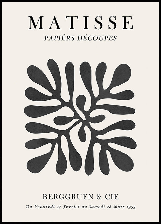 Matisse floral poster 1