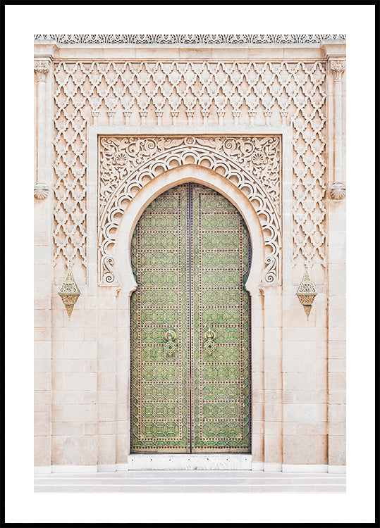 Moroccan Door Poster