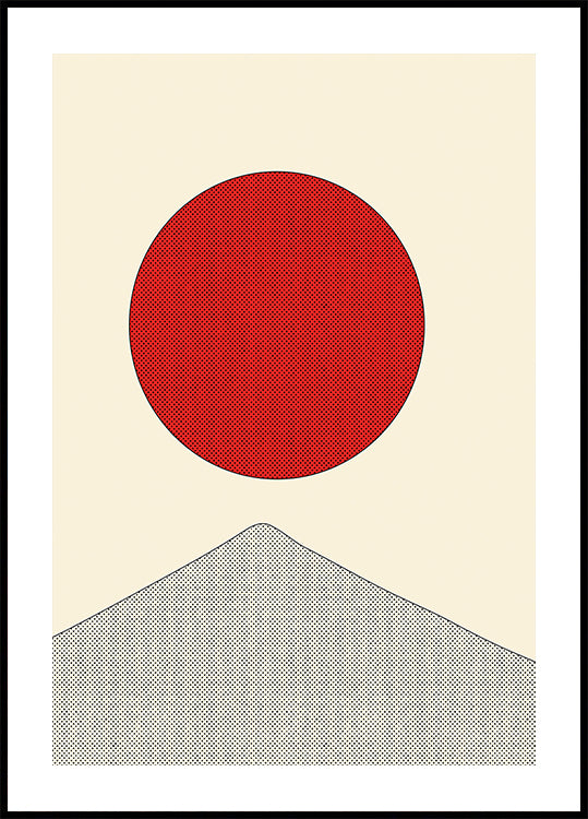 Japanese Sunrise Poster – Posterbox.uk